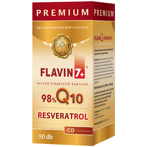 Flavin7 Q10 98% + Resveratrol 90 cps